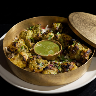 Coriander Pesto Chicken Tikka
