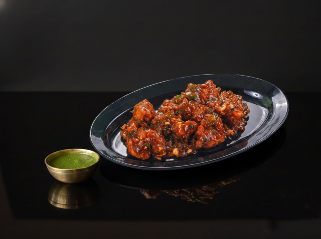 Chicken Manchurian.