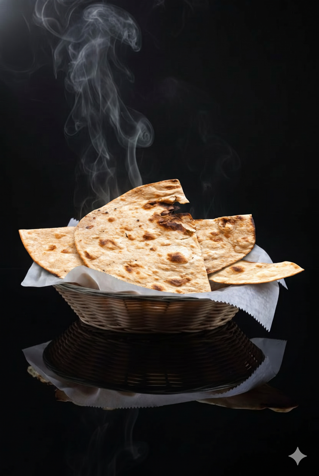 Butter Tandoori Roti.