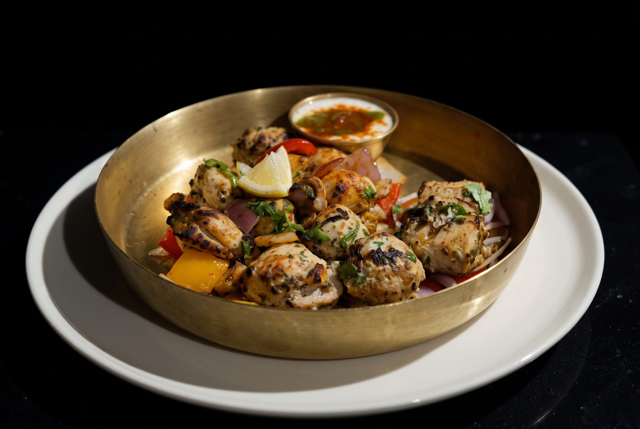 Malai Murgh Tikka Appetizer (Chicken).